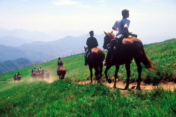 Paardrijden in Val di Vara